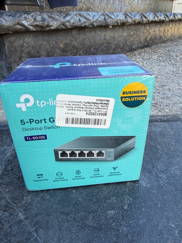 TP-Link 5-Port Gigabit Desktop Switch TL-SG105 - photo 5