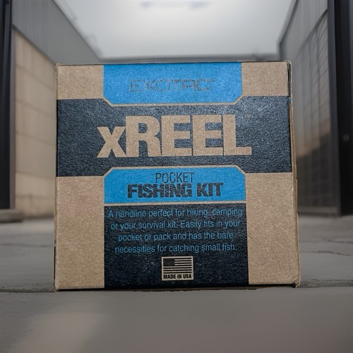 EXOTAC xREEL Pocket Fishing Kit Black New