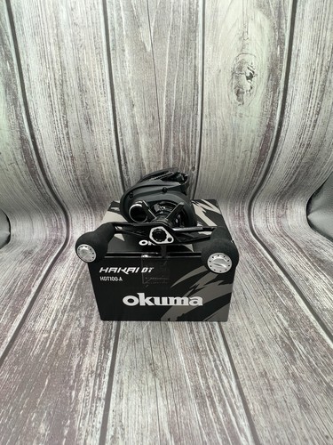 Okuma Hakai 6.2.1 Right Hand Casting Reel - Black (HDT100H-A)