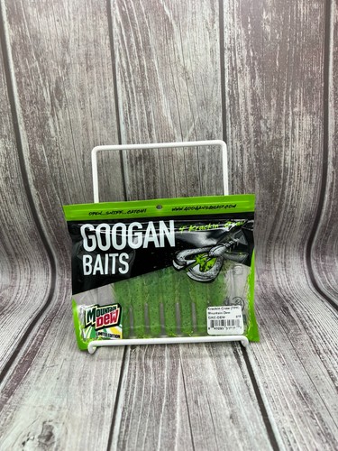 Googan Baits Krackin Craw 4" Mountain Dew Limited Edition 7PK