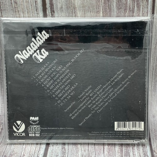 Rey Valera - Naalala Ka (2001) CD - Vicor Records - photo 2