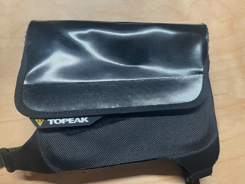Topeak Tri Dry Bag TT9815B Black Waterproof Top Tube Bike Bag