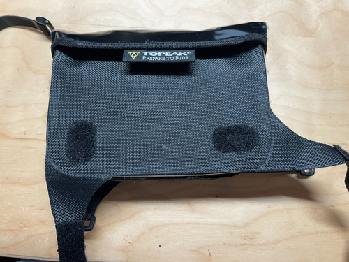 Topeak Tri Dry Bag TT9815B Black Waterproof Top Tube Bike Bag - photo 2