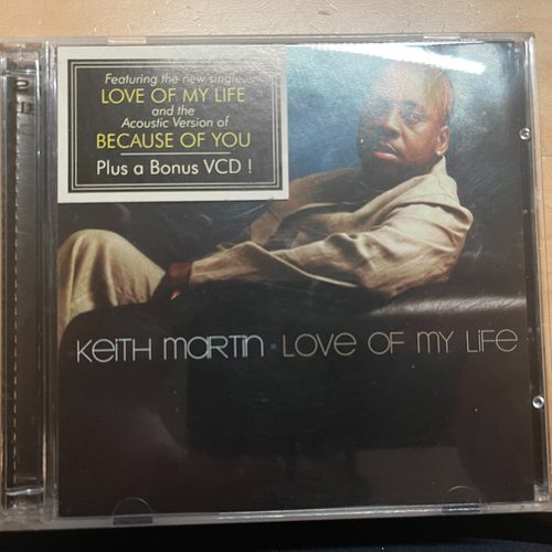 Keith Martin - Love of My Life CD + Bonus VCD (EMI Philippines) - photo 2