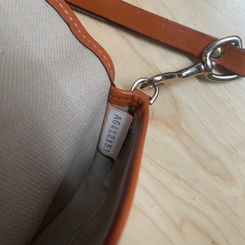 Baby blue Dooney & Bourke Monogram Pouch Wristlet Canvas & Leath - photo 4