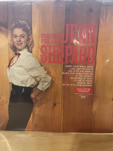 LP Signed Autograph Jean Shepard - Under Your Spell Again