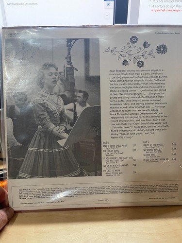 LP Signed Autograph Jean Shepard - Under Your Spell Again - photo 3