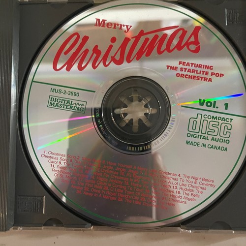 Merry Christmas Vol. 1 - Starlite Pop Orchestra CD (Canada) VG+ - photo 3