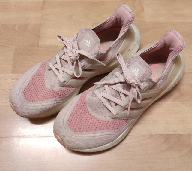 Adidas UltraBoost 21 'Halo Blush' Size 7.5 Women's - photo 3