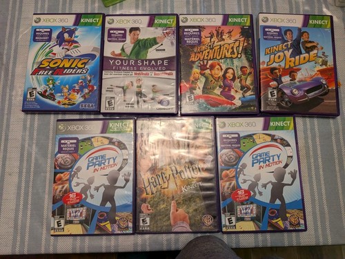 Xbox 360 Kinect Game Lot (8 Games)