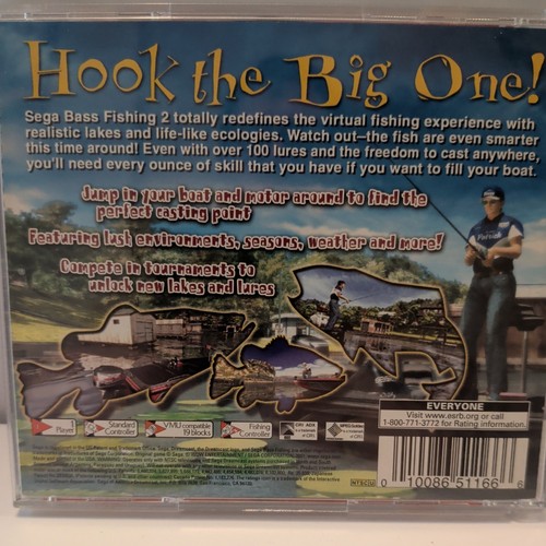 Sega Bass Fishing 2 - Dreamcast (DC) - photo 3