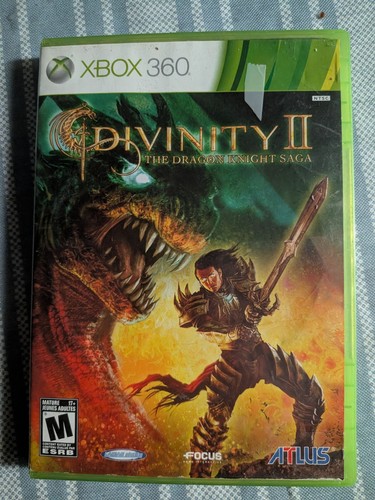 Divinity 2 Dragon Knight Saga Xbox 360 - Tested - Great Conditio