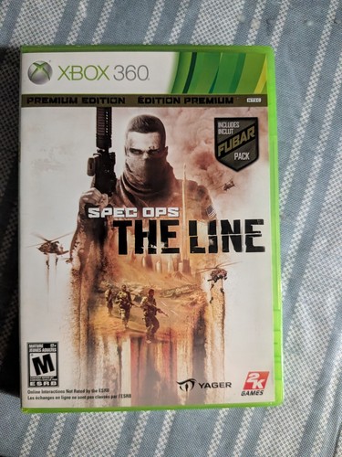 Spec Ops: The Line -- Premium Edition (Microsoft Xbox 360, 2012)