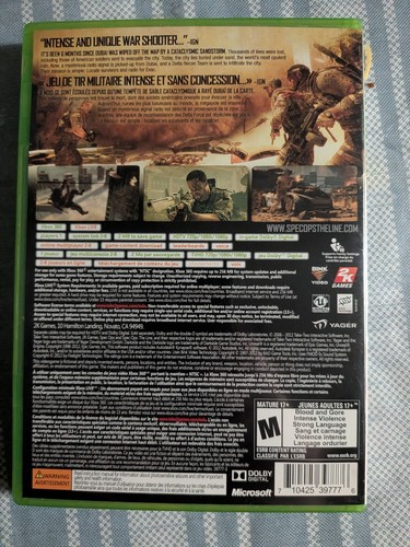 Spec Ops: The Line -- Premium Edition (Microsoft Xbox 360, 2012) - photo 2