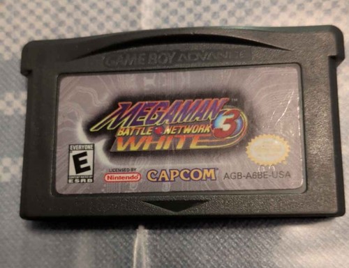 Megaman Battle Network 3 White - Nintendo GBA TESTED 2002