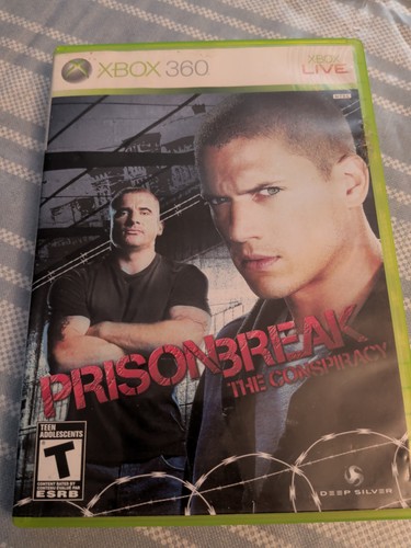 Prison Break: The Conspiracy (Microsoft Xbox 360) Complete CIB T