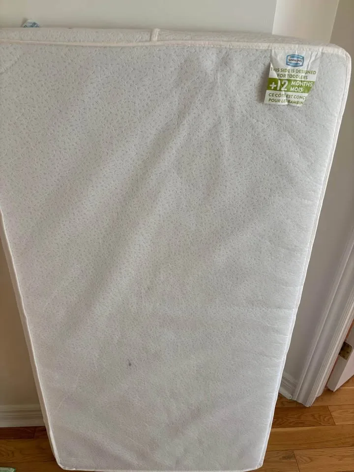 IKEA Gulliver Crib with Simmons crib mattress image indicator(2)