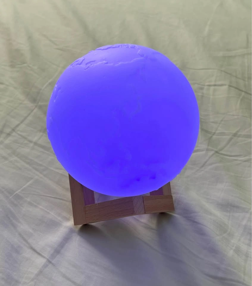 Earth LED Lamp - Night Light - photo 2