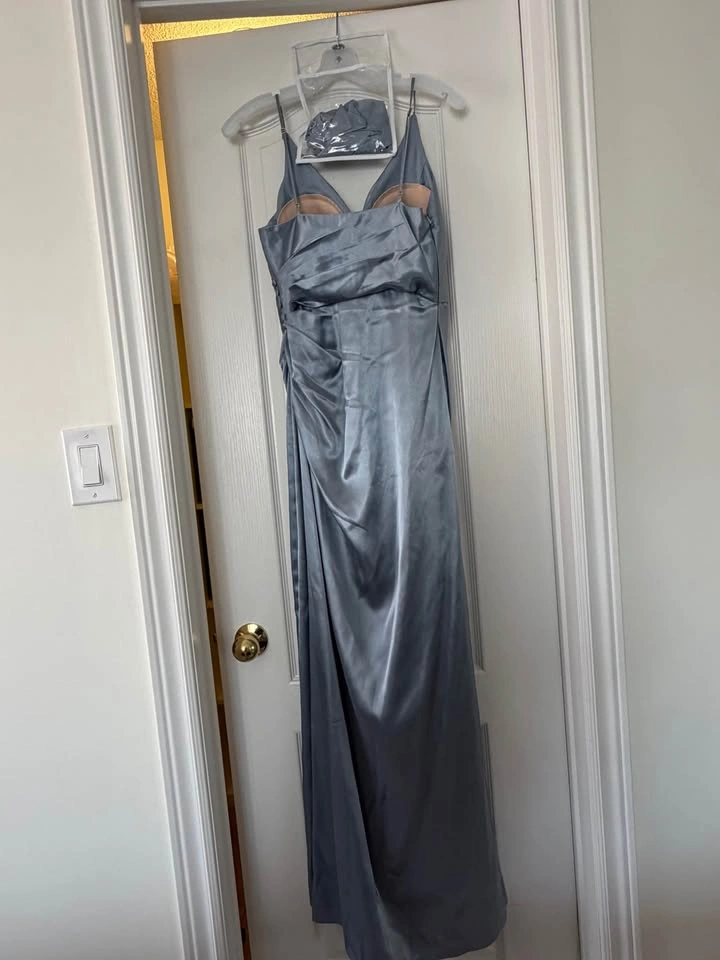 David’s Bridal Blue Dress - size 4 - photo 3
