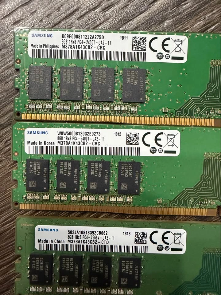 32GB (4x8GB) DDR4 Desktop RAM Kit – Samsung & SK Hynix - photo 3