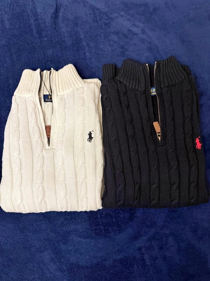 Ralph Lauren Half-Zip Sweaters – Size M