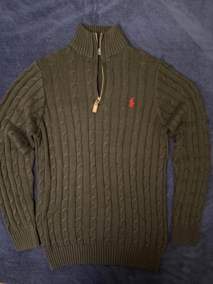 Ralph Lauren Half-Zip Sweaters – Size M - photo 2