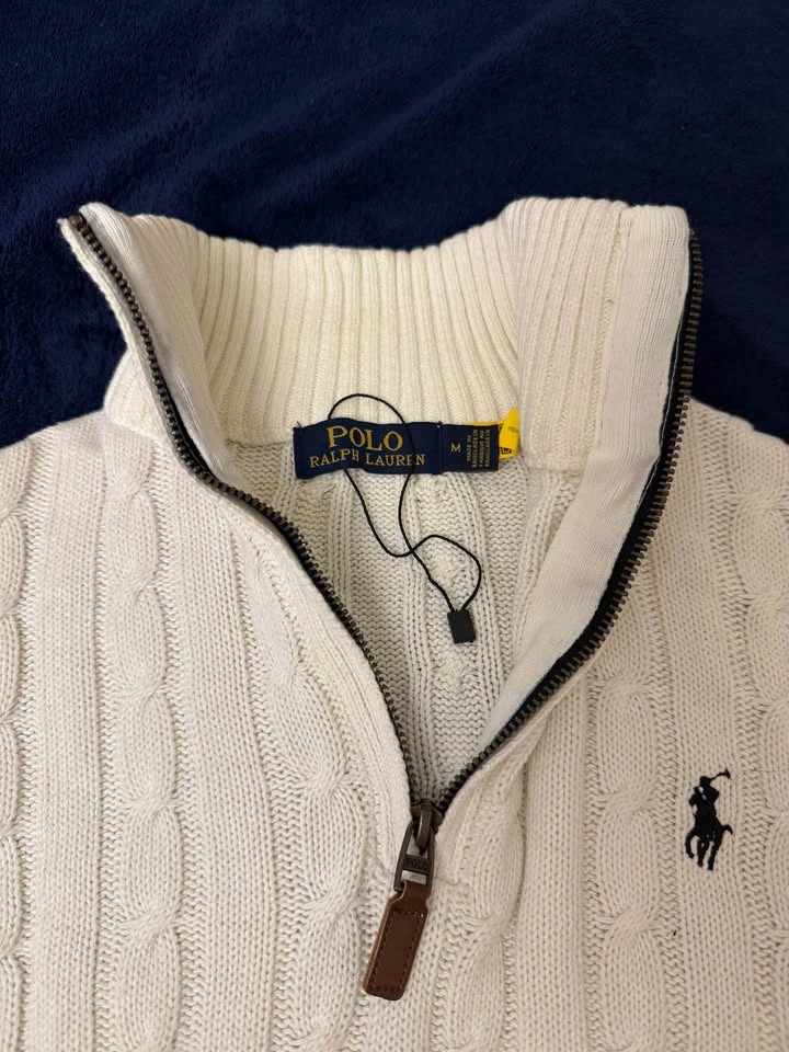 Ralph Lauren Half-Zip Sweaters – Size M - photo 5