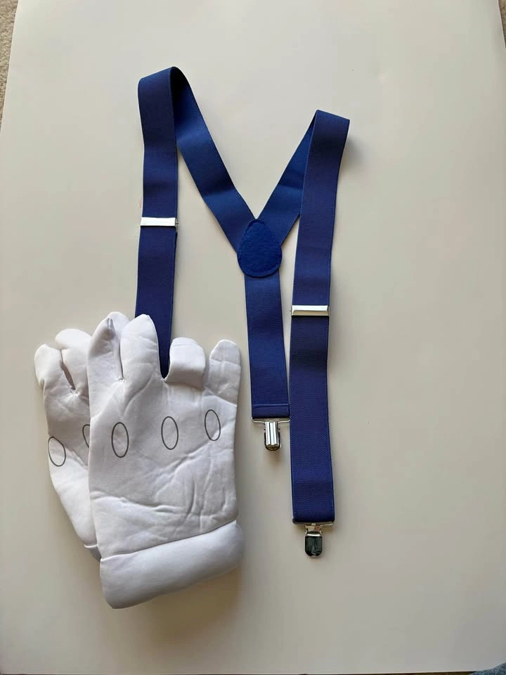 Suspender and Gloves costume accessories