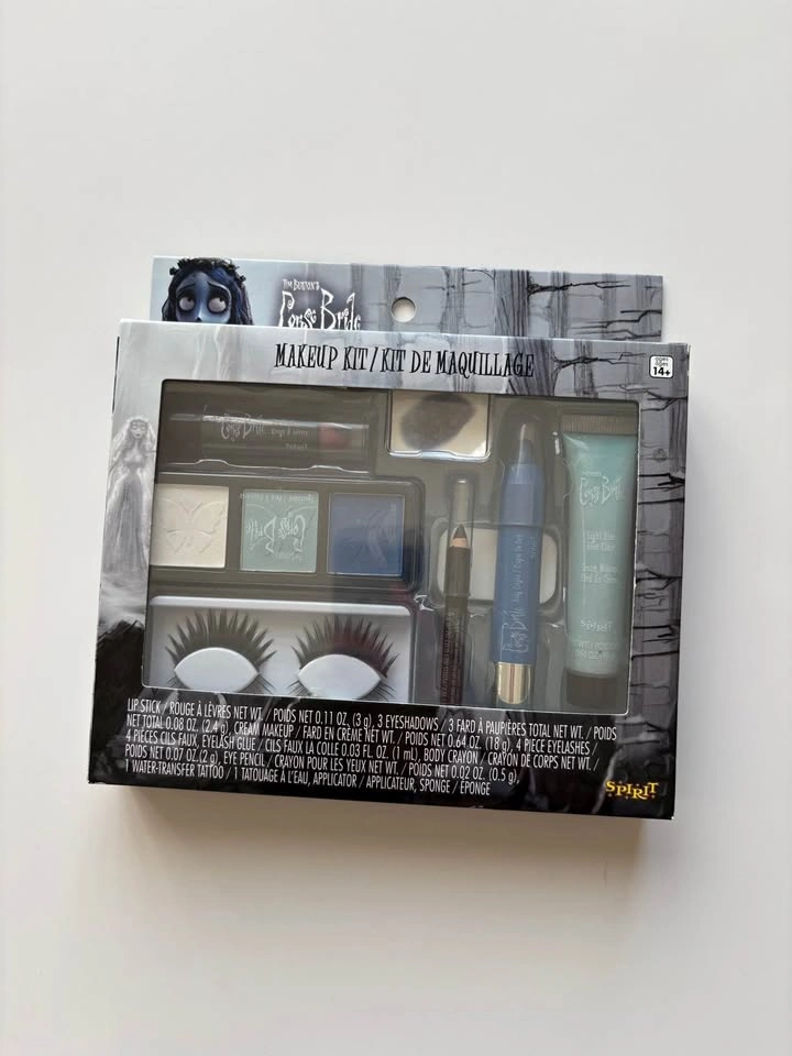 Corpse bride makeup kit