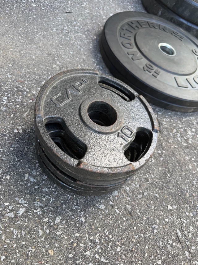 Home gym free weights and Rack - photo 4