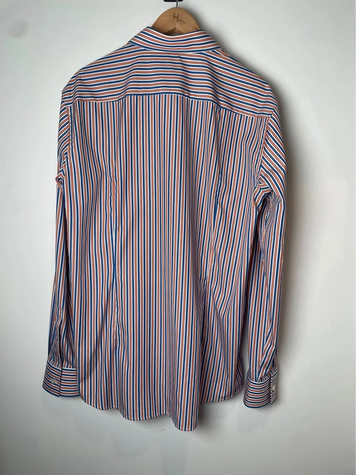 BOSS Hugo Boss Slim Fit Multi-Striped Long Sleeve Dress Shirt - photo 3