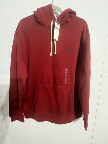 Polo Ralph Lauren Pullover Hoodie Dark Red Long Sleeve - photo 3
