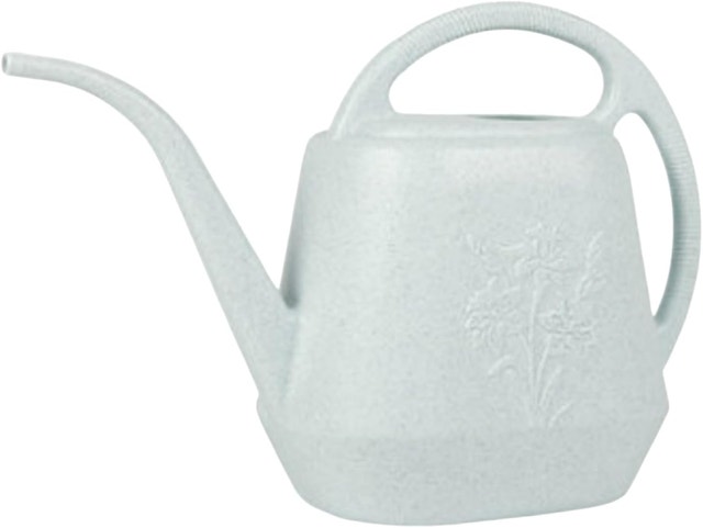 1-Gallon Plastic Watering Can with Long Spout For Plants