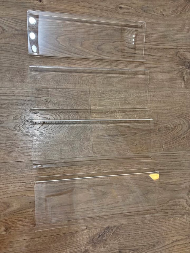 2 Tier Clear Acrylic Spice Drawer Organizer - photo 2