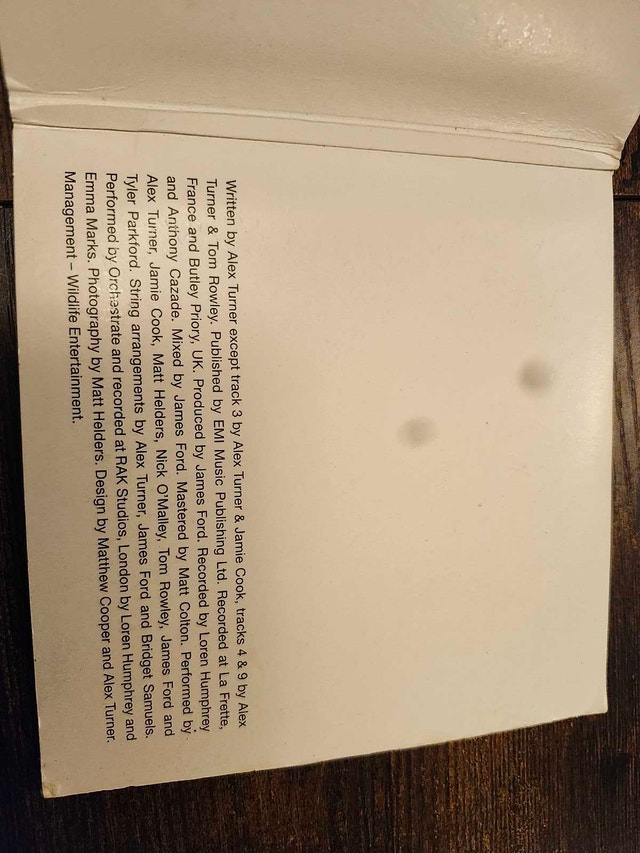 Arctic Monkeys The Car CD - photo 3