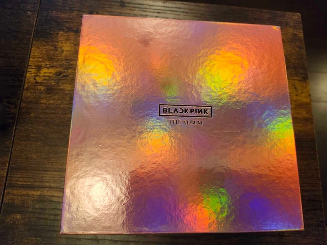 blackpink "the album" cd
