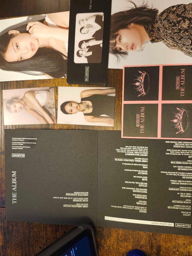 blackpink "the album" cd - photo 3