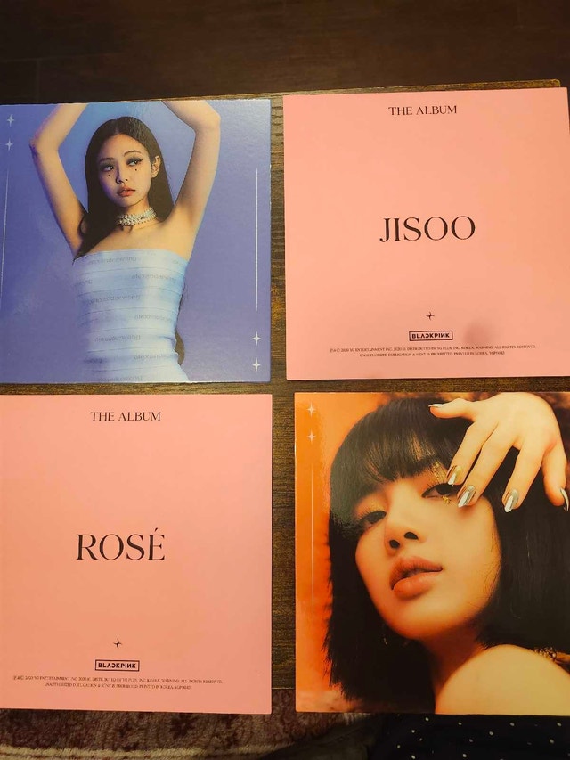 blackpink "the album" cd - photo 5