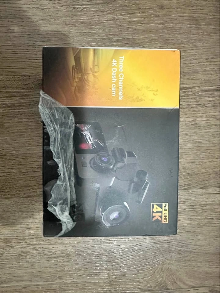 Three Channels 4K Dash Cam
