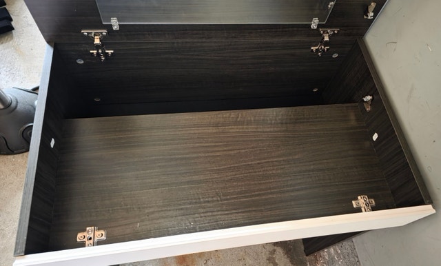 Vanity Desk with Flip-Top Mirror - photo 4