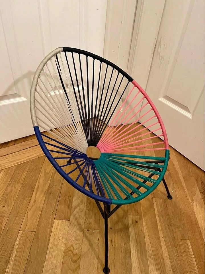 Kids Mini Multi-Color Acapulco Chair - Great Condition!