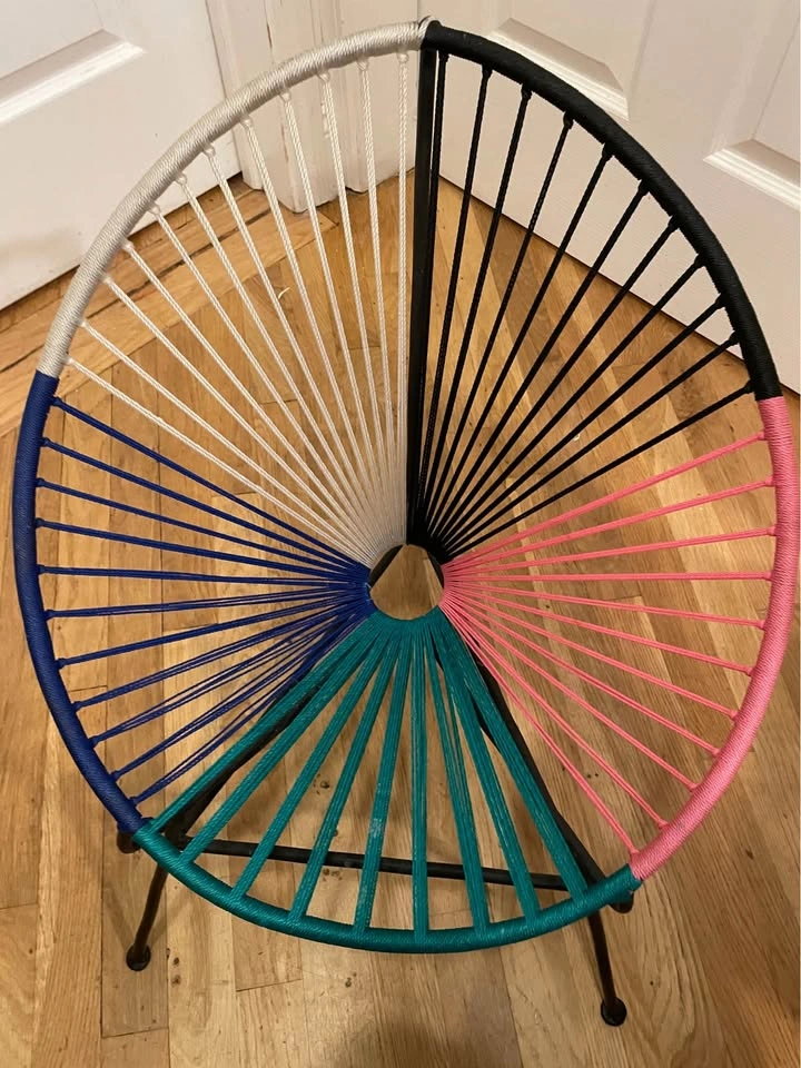 Kids Mini Multi-Color Acapulco Chair - Great Condition! - photo 3
