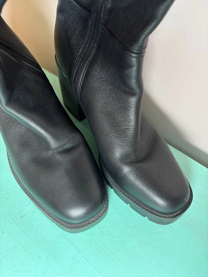 Naturalizer Willow Water Resistant Knee High Black Boot 9 WC - photo 5