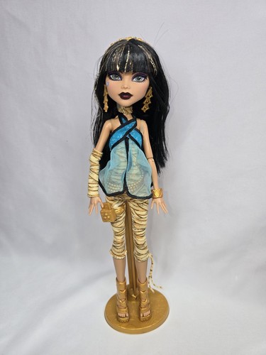MONSTER HIGH DOLL CLEO DE NILE G1 2008 W ACCESSORIES