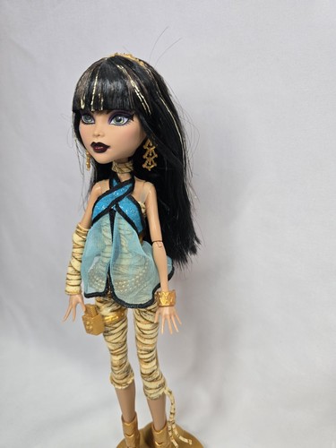 MONSTER HIGH DOLL CLEO DE NILE G1 2008 W ACCESSORIES - photo 2