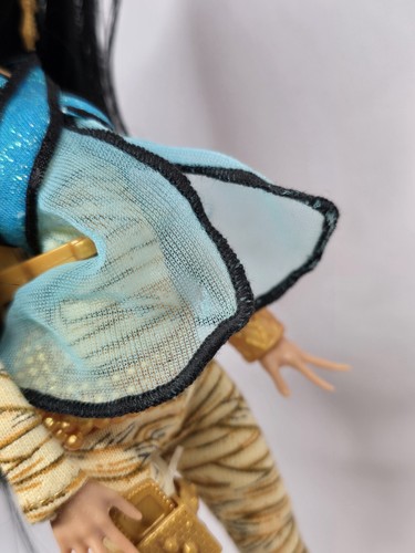MONSTER HIGH DOLL CLEO DE NILE G1 2008 W ACCESSORIES - photo 4