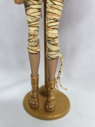 MONSTER HIGH DOLL CLEO DE NILE G1 2008 W ACCESSORIES - photo 5