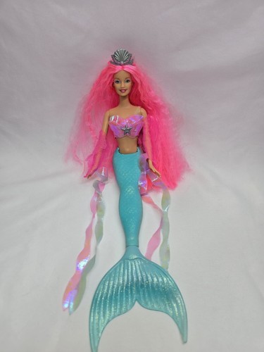 2002 Vintage Mermaid Fantasy Barbie Doll 56759 Mattel