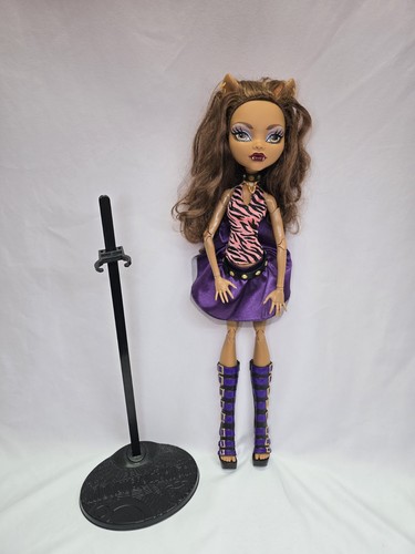 Monster High Frightfully Tall Ghouls Clawdeen Wolf Doll 17"