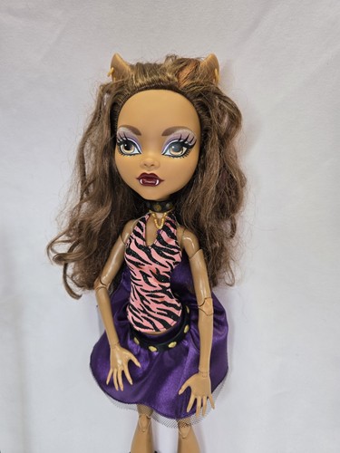 Monster High Frightfully Tall Ghouls Clawdeen Wolf Doll 17" - photo 2